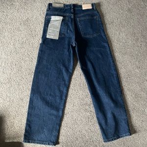 Everlane way high jean in vintage indigo NWT